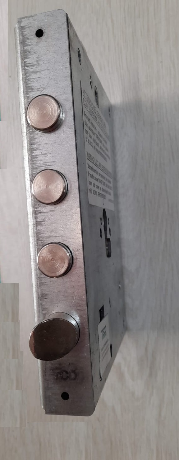 Serratura per blindati TCD compatibili con DIERRE  interasse 28 e 37 mm TECO