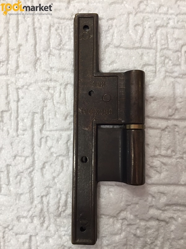 Cerniera in ottone in 3 colorazioni 190x100