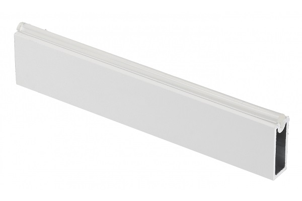 Tubo appendiabiti rettang. 30x15 BIANCO da 3 mt 