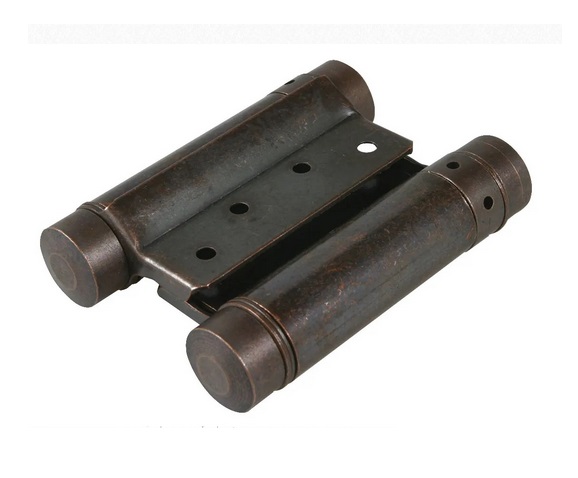Cerniera Bommer doppia azione acc. bronzato