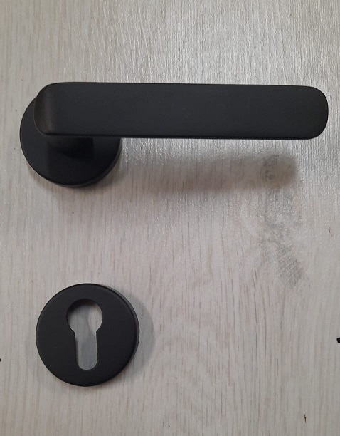Maniglia  per infissi nera  in alluminio Cottali