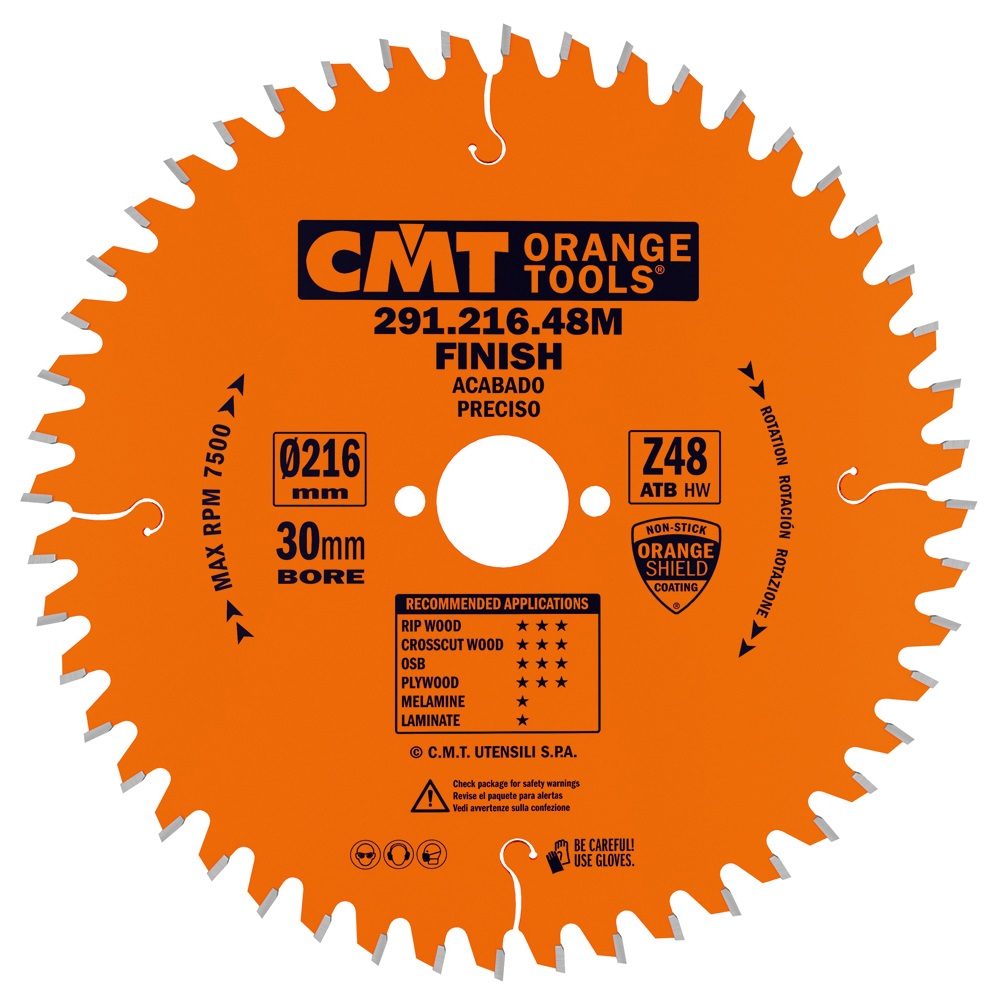 Disco per legno 160 mm 40 denti CMT 292.200.48M