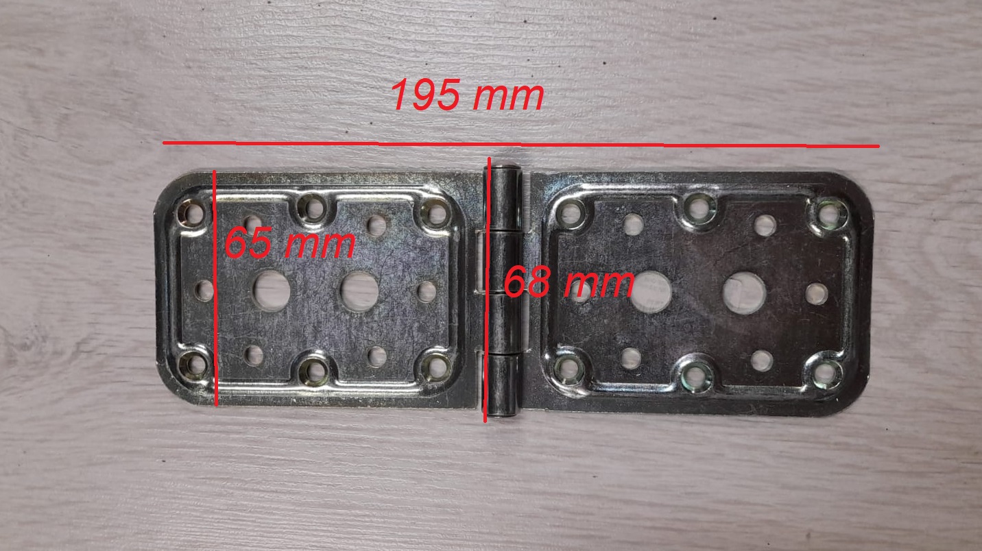 Cerniera tropicalizzata 195 x 65 mm pesante TEL