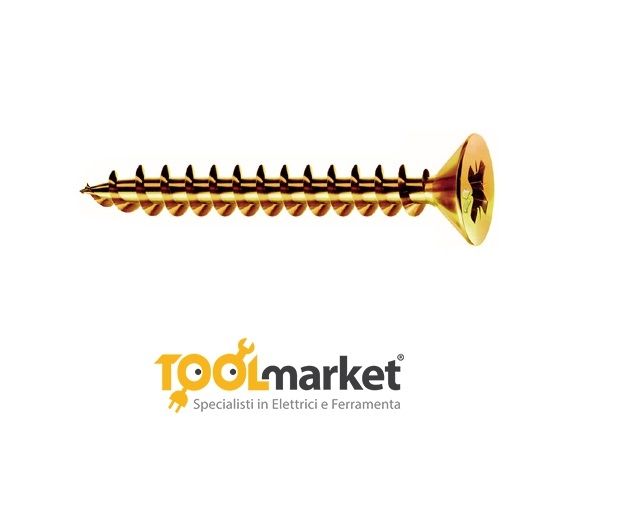 1000 Viti M2 Per Legno 5-10 Mm - Testa Piatta A Croce Con Cacciavite (Oro) - Foto 7