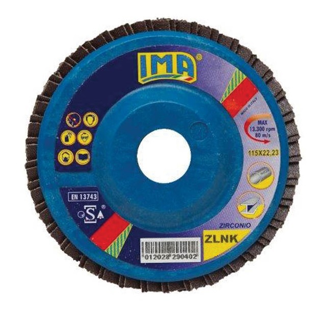 DISCO LAMELLARE PER FERRO 'GRINDING LINEA INDUSTRIALE' O 115 Gr. 60